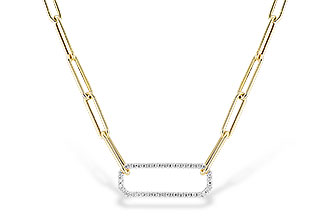 A301-09175: NECKLACE .50 TW (17 INCHES)