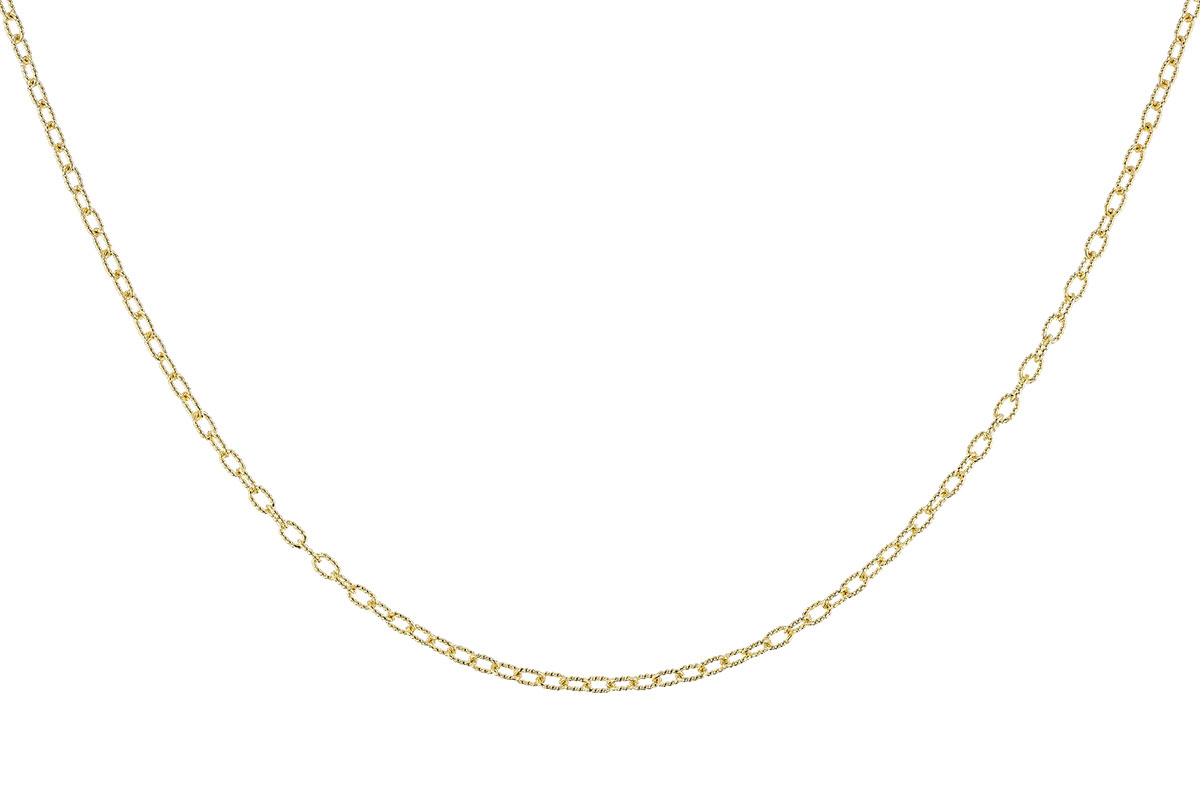 A301-14611: ROLO LG (18IN, 2.3MM, 14KT, LOBSTER CLASP)