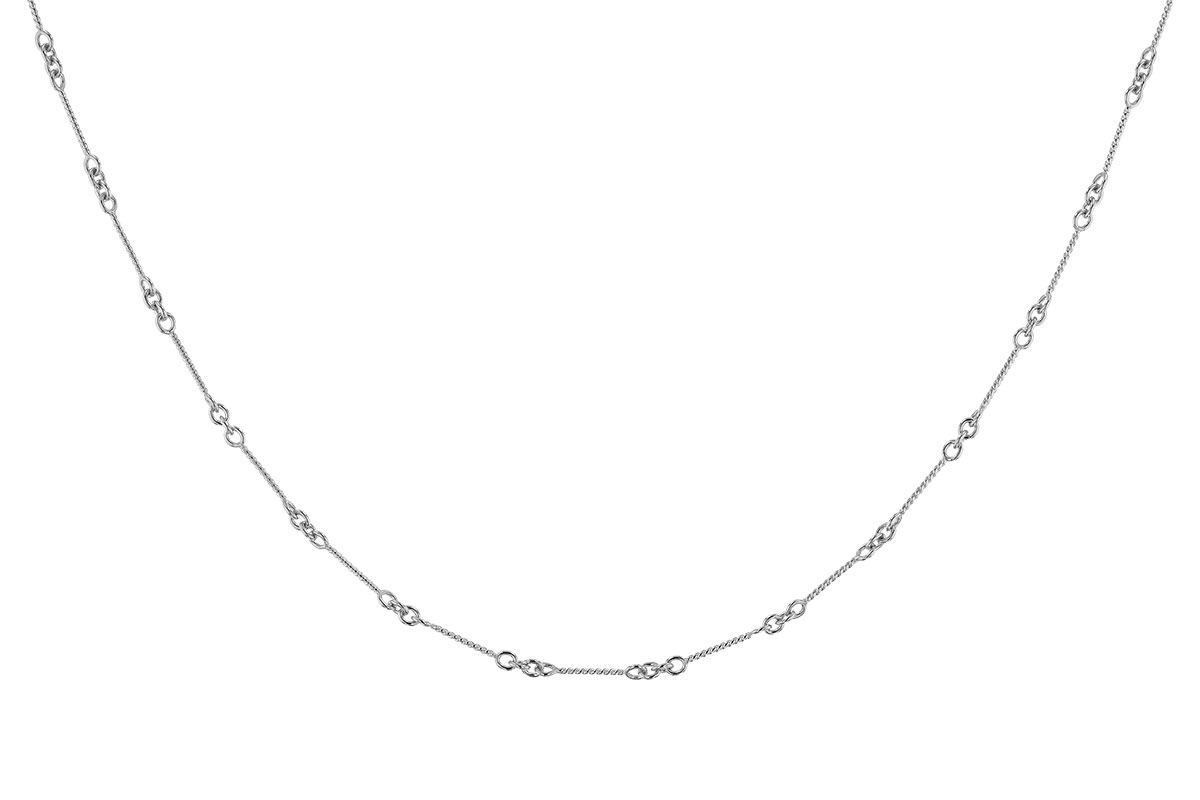 C301-14620: TWIST CHAIN (18IN, 0.8MM, 14KT, LOBSTER CLASP)