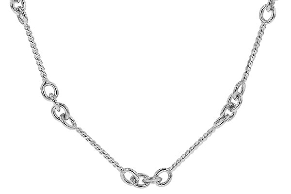 C301-14620: TWIST CHAIN (0.80MM, 14KT, 18IN, LOBSTER CLASP)