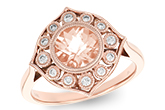 B215-67293: LDS RG .90 MORGANITE 1.05 TW