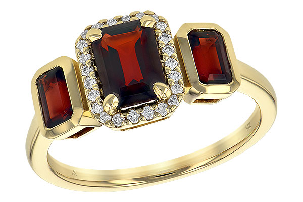 F216-60929: LDS RG 1.75 TW GARNET 1.87 TGW