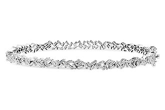 G300-19138: BANGLE .84 TW BAGUETTE DIAS