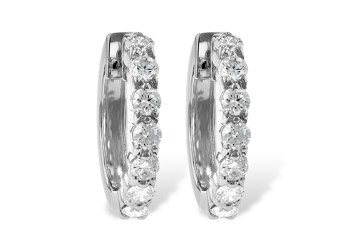 K212-93656: EARRINGS 1.00 CT TW