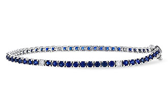 L302-00974: BRACELET 3.27 TW SAPP 3.52 TGW (7")